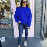 EDWINA  CABLE KNIT SWEATER