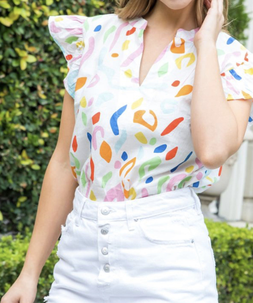 ABSTRACT FLUTTER SLV TOP