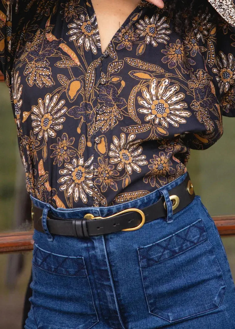 HALLE LEATHER BELT