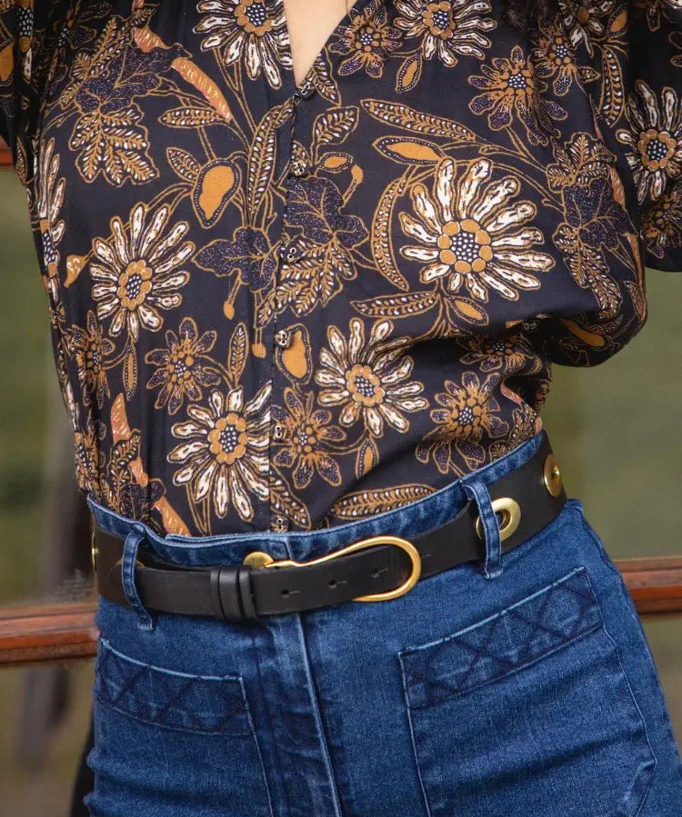 HALLE LEATHER BELT