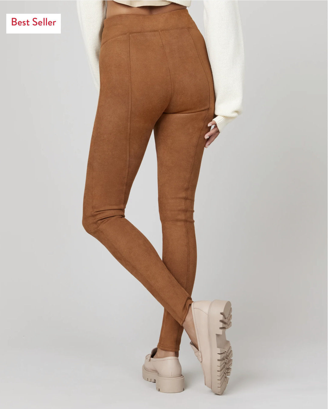 FAUX SUEDE LEGGING