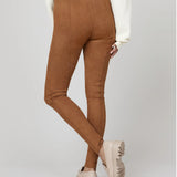 FAUX SUEDE LEGGING