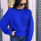 EDWINA  CABLE KNIT SWEATER