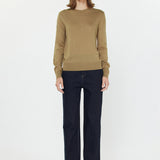 ROUND NECK PULLOVER SWEATER
