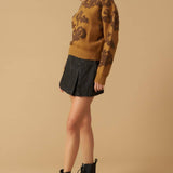 TEXTURED PULLOVER SWEATER