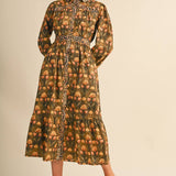 FLORAL BUTTON MIDI