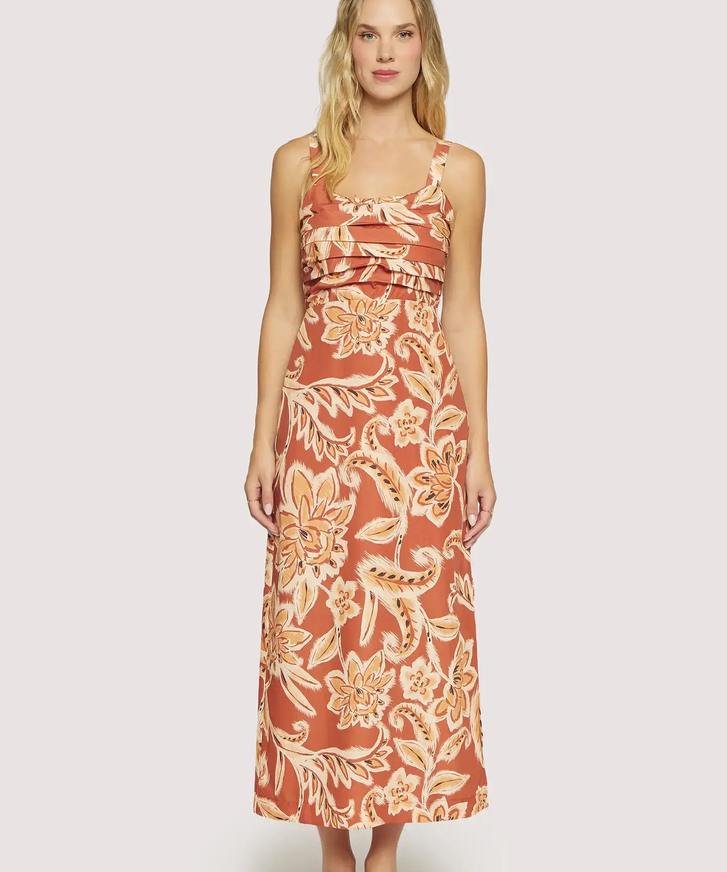 TERRA DI SIENA MAXI DRESS