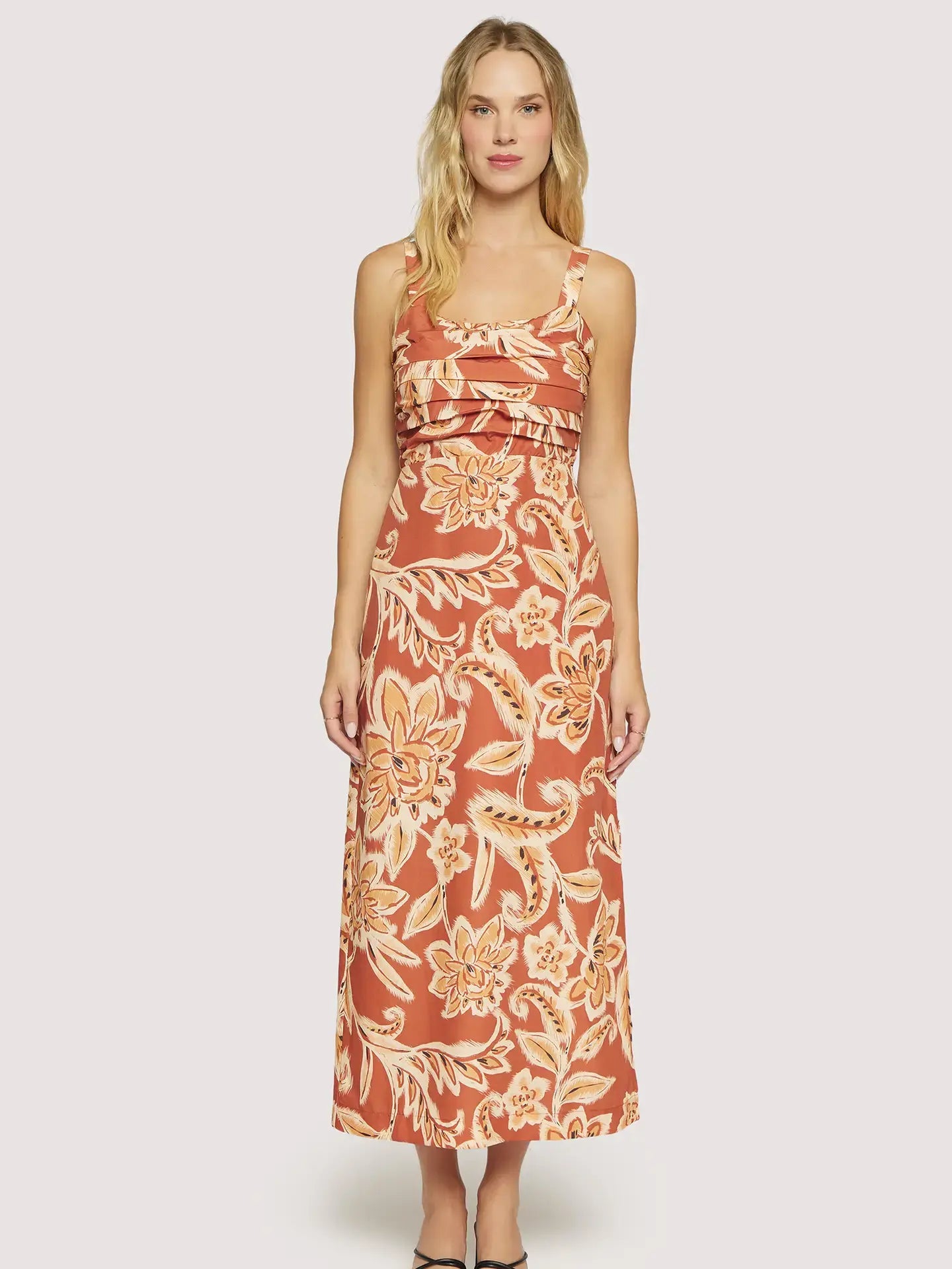 TERRA DI SIENA MAXI DRESS