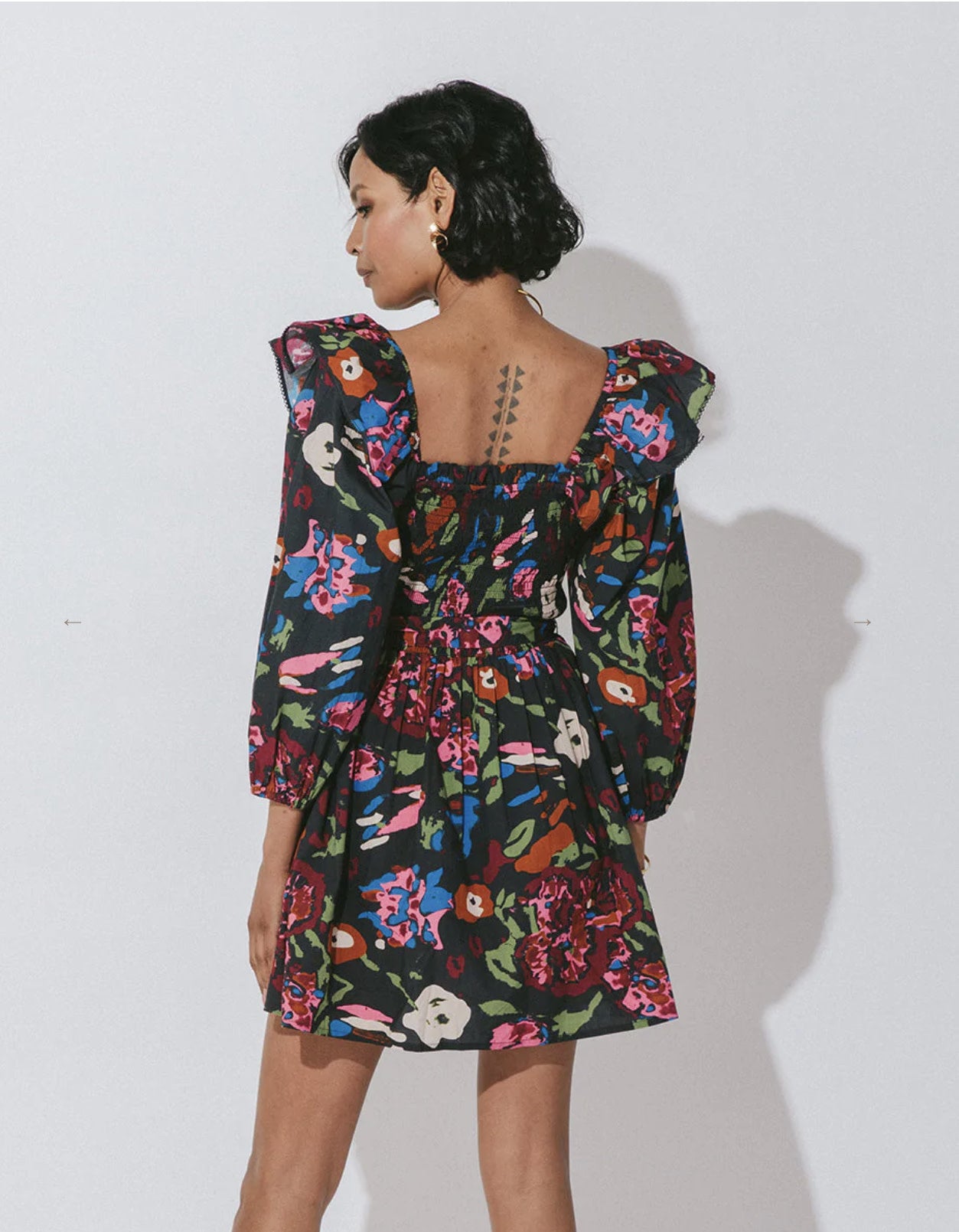 KIRA FLORAL MINI DRESS