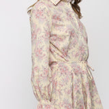 FLARE SKIRT SHIRT DRESS