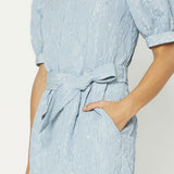 JACQUARD ZIP FRONT ROMPER
