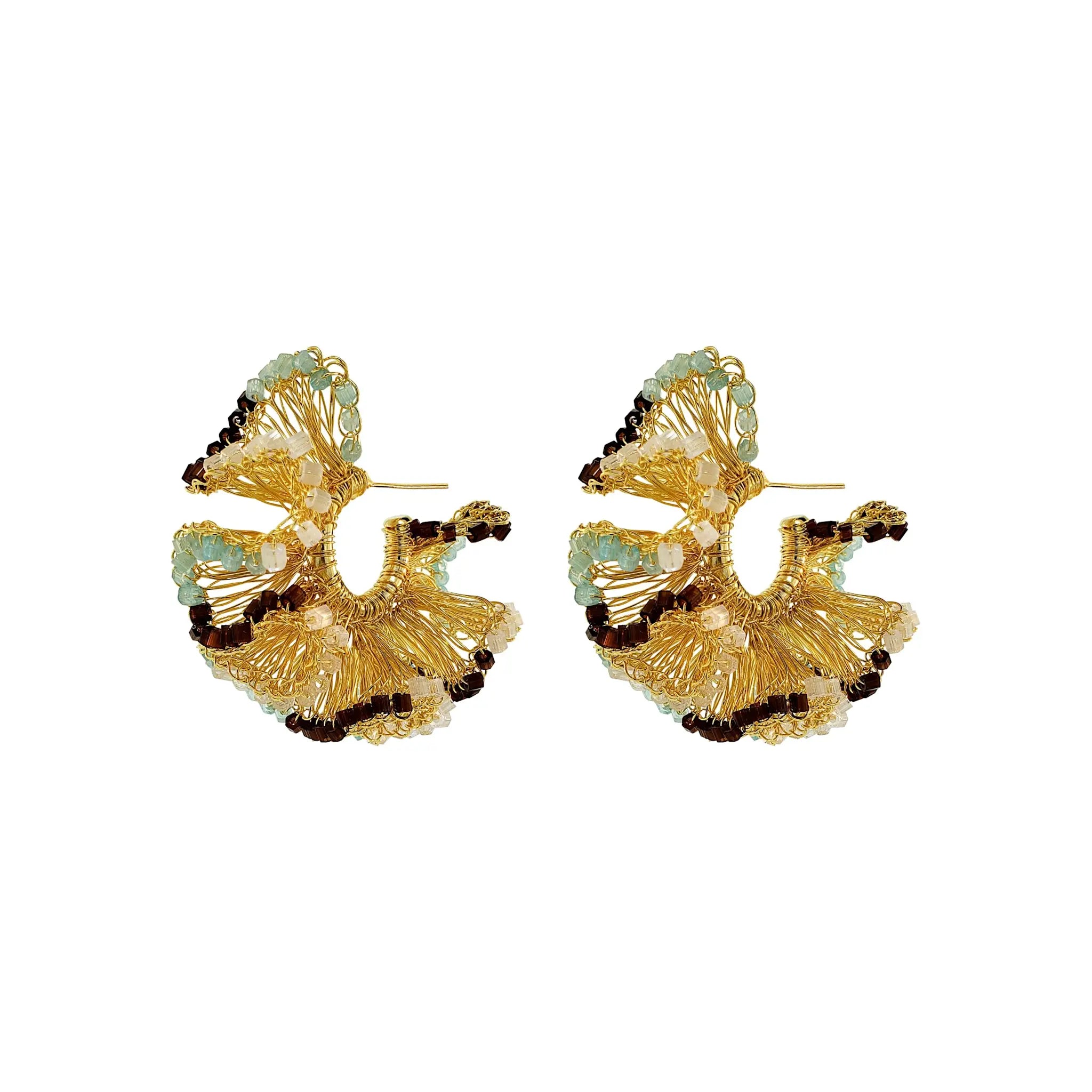 RIO HOOP EARRINGS NEUTRAL