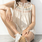 SMOCKED ZIG ZAG SLVLS TOP