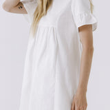 KNIT MIX MINI DRESS WITH POCKETS