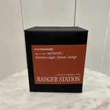 RANGER STATION CANDLE 8OZ LEATHER/PINE O/S
