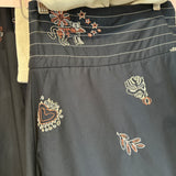 Azora Topstitched Maxi Skirt