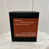 RANGER STATION CANDLE 8OZ LEATHER/PINE O/S
