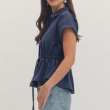 MEG ELASTIC BLOUSE