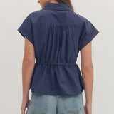 MEG ELASTIC BLOUSE