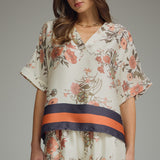 EMILA SILK PANT SET