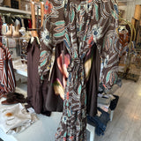 LSLV Floral Print Dress