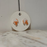 GAMEDAY FOOTBALL STUD EARRINGS