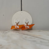 GAMEDAY FOOTBALL STUD EARRINGS