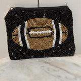 FOOTBALL COIN BAG NAVY