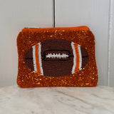 FOOTBALL COIN BAG NAVY