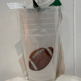 FOOTBALL FROSTED CUPS