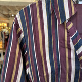 Striped 3/4 sleeve Dress