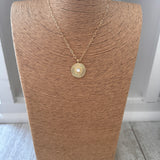 Gold Filled Pearl Necklace