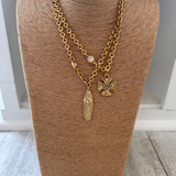 Crystal Cross Necklace