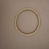 4mm Gold Filled Stretch Bracelet