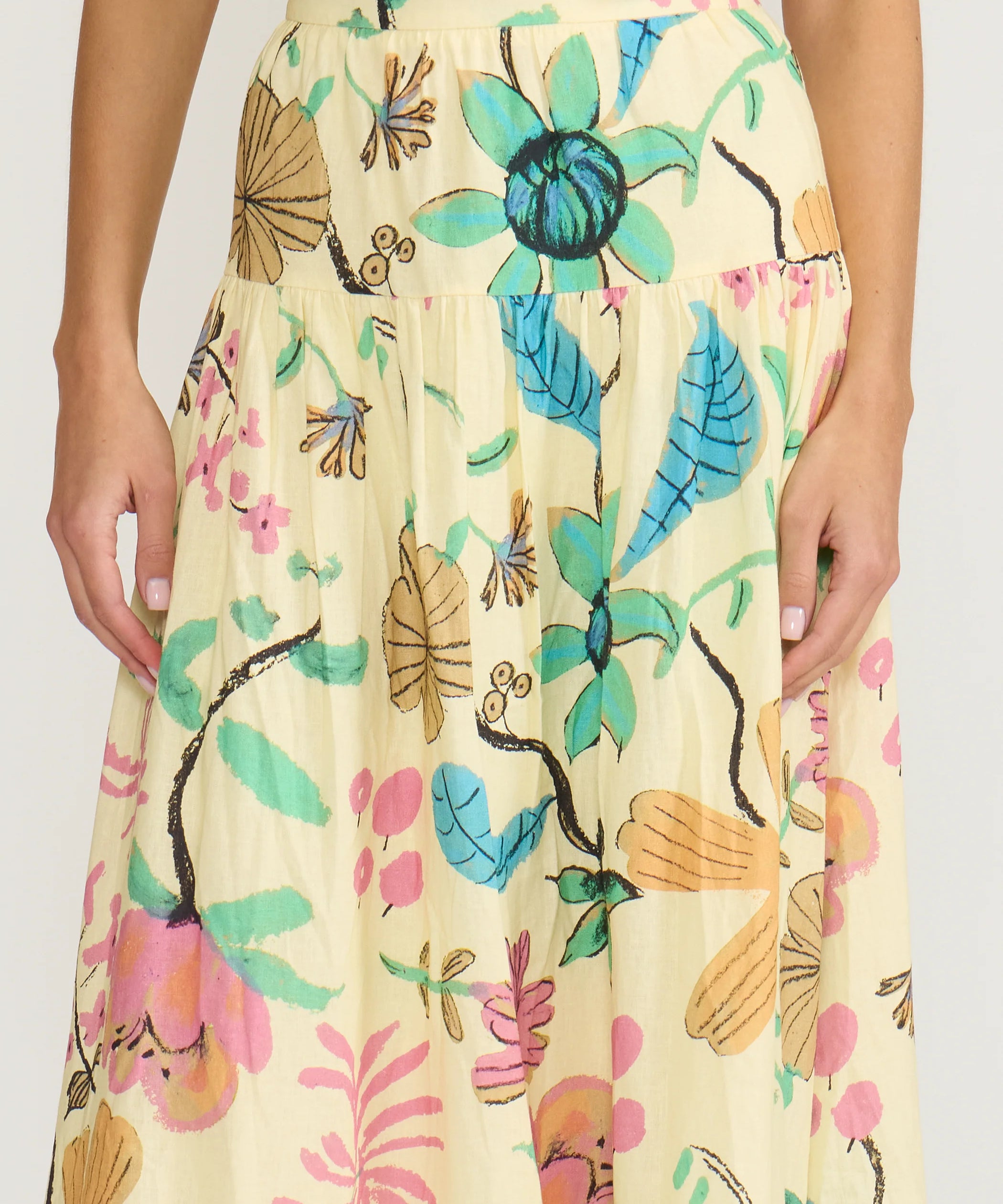 BIANCA DROP WAIST SKIRT