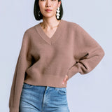 CARRARA SOLID V SWEATER