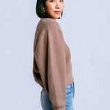 CARRARA SOLID V SWEATER