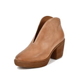 EASTON LEATHER BOOTIE TAUPE