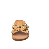 Studded flat sandal