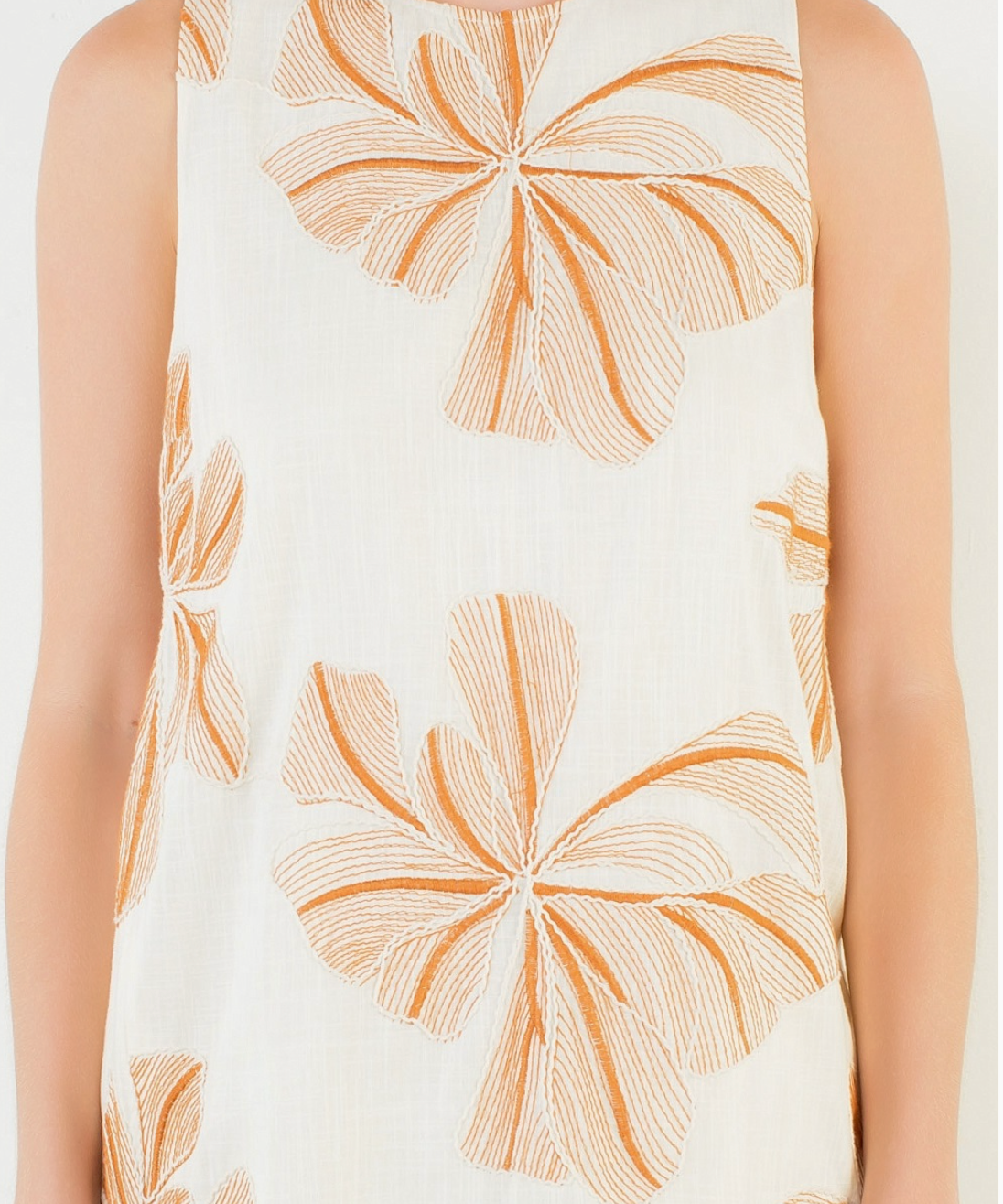 REESE FLORAL EMB MINI DRESS