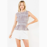 TIFFANY GINGHAM BLOUSE