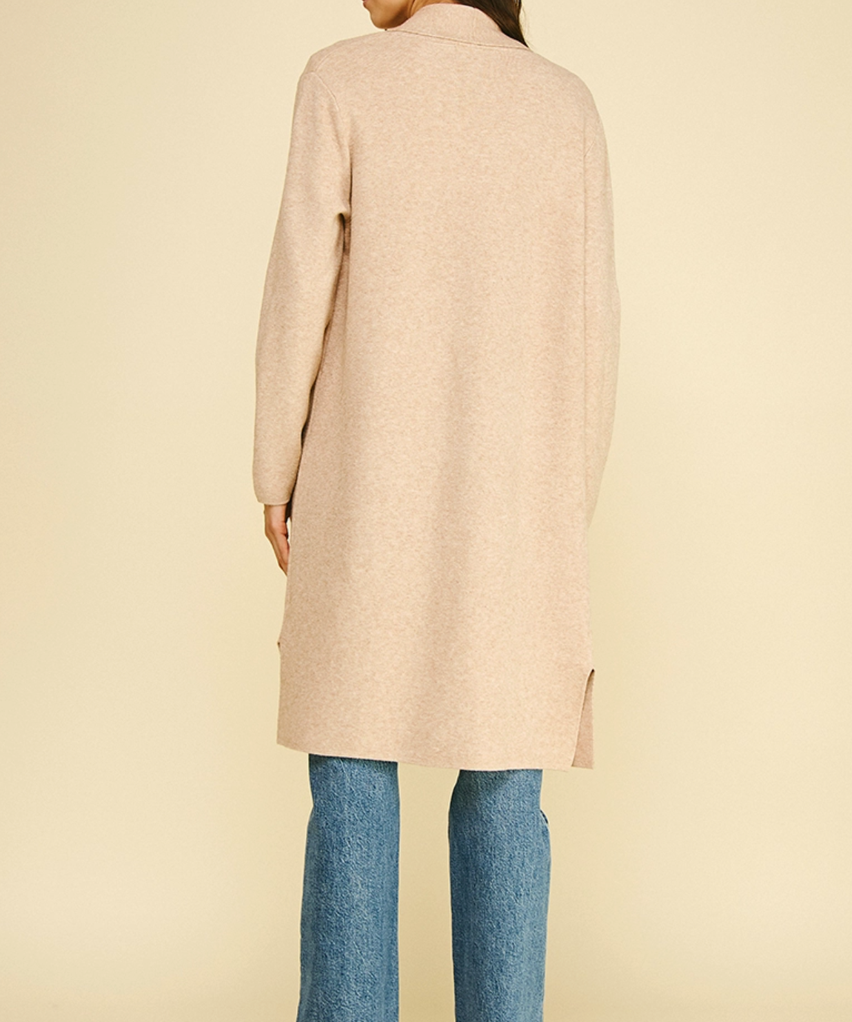 Open Knitted Cardigan