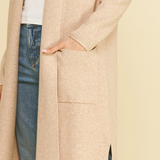 Open Knitted Cardigan