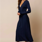 LSLV Belted Maxi Dress