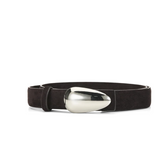 Suede Buckle Belt