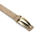 Suede Buckle Belt