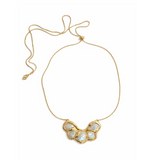 Pearl Cluster Slip Necklace