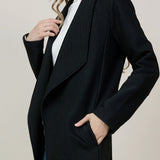 OPEN FRONT KNIT CARDIGAN