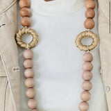 ELLE  TAN NECKLACE