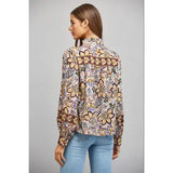 LSLV Ruffle Neck Blouse